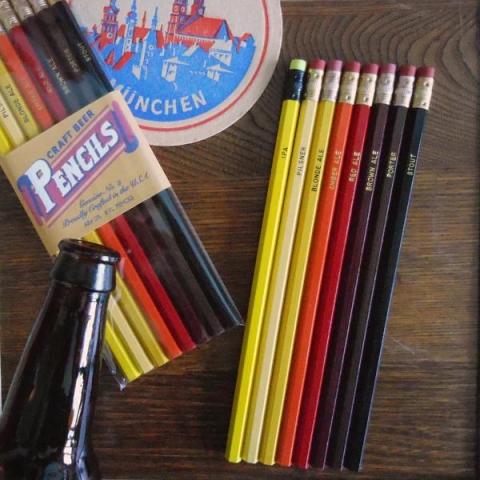 a. favorite design Pencil Set: Craft Beer cover image