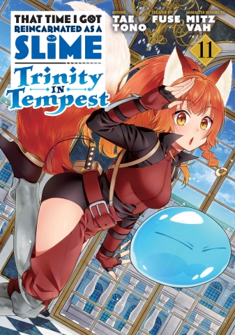 THAT TIME I GOT REINCARNATED AS A SLIME TRINITY IN TEMPEST MANGA 11 cover image