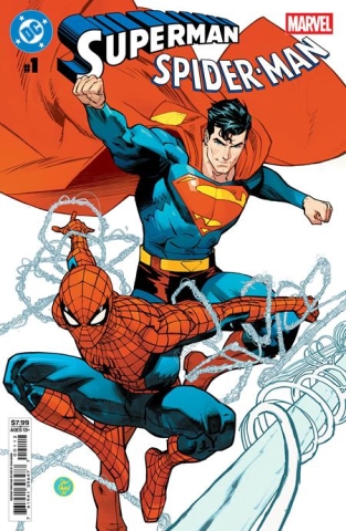 DC MARVEL SUPERMAN SPIDER-MAN #1 ONE SHOT 2nd ptg cover image