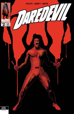 DAREDEVIL #2 2nd ptg cover image