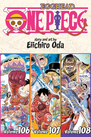 One Piece (Omnibus Edition), Vol. 35: Egghead Vols. 106-107-108 cover image