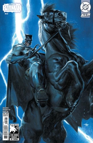 ABSOLUTE BATMAN #23 CVR E GABRIELE DELL OTTO DARK KNIGHT RETURNS 40TH ANNIVERSARY cover image