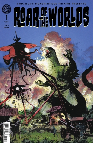 GODZILLAS MONSTERPIECE THEATRE PRESENTS #3 ROAR OF THE WORLDS CVR B BAKER cover image
