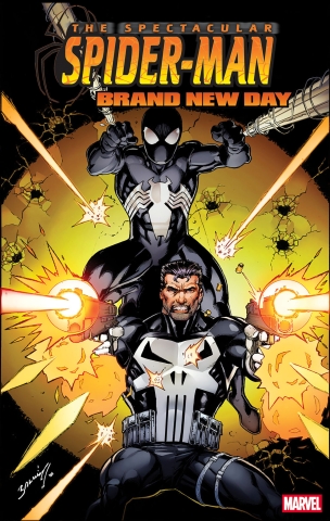 SPECTACULAR SPIDER-MAN BRAND NEW DAY #4 MARK BAGLEY VAR cover image