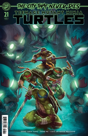 TEENAGE MUTANT NINJA TURTLES #21 cover image
