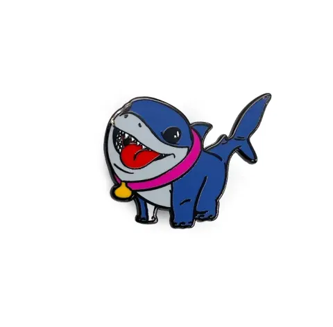 Yesterdays Enamel Pin: Jeff the Land Shark (Glitter Edition) cover image