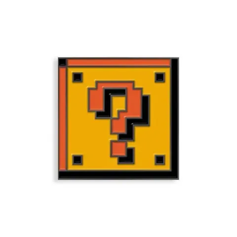 Yesterdays Enamel Pin: Super Mario Bros. — Question Block cover image