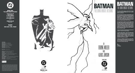 DC W.I.P. BATMAN THE DARK KNIGHT RETURNS #1 cover image