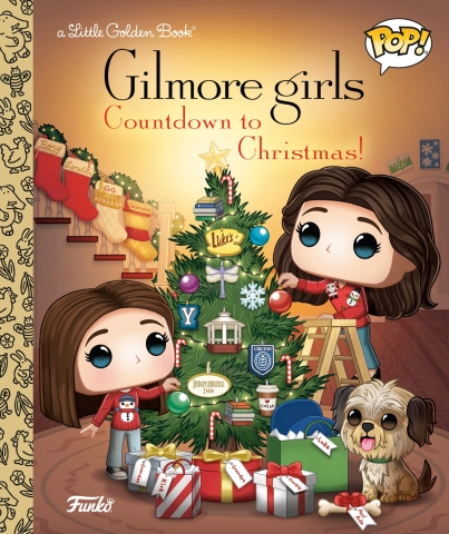 Gilmore Girls Funko Pop: Countdown to Christmas! A Little Golden Book cover image