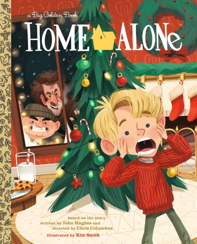 Home Alone: A Little Golden Book cover image