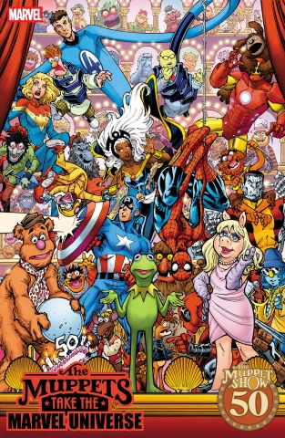 MUPPETS TAKE THE MARVEL UNIVERSE #1 CVR F TODD NAUCK cover image