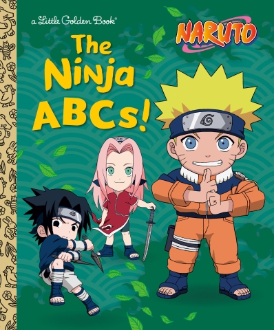 Naruto: The Ninja ABCs! A Little Golden Book cover image