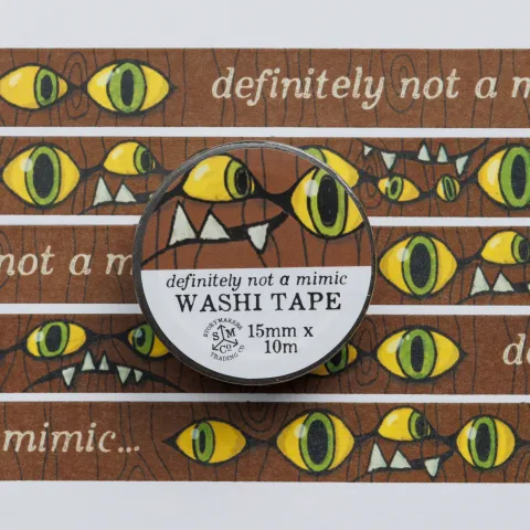 Kingdom of Threads Washi Tape: Definitely Not a Mimic cover image