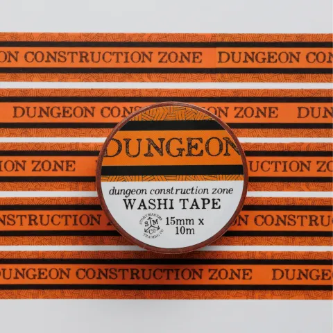 Kingdom of Threads Washi Tape: Dungeon Construction Zone cover image