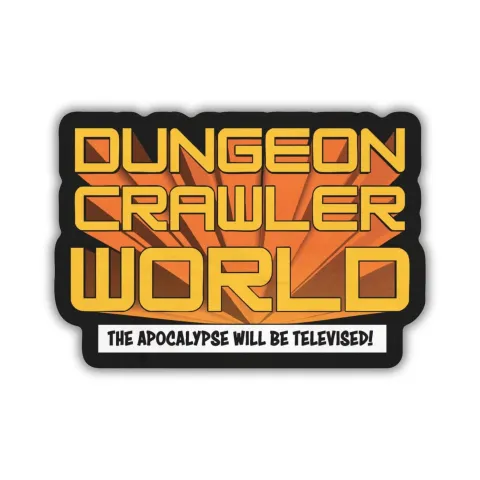 Kingdom of Threads Sticker: Dungeon Crawler Carl — Dungeon Crawler World cover image