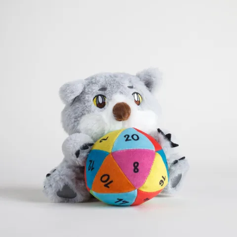Kingdom of Threads Plushie — Owlbear with Rainbow D20 cover image