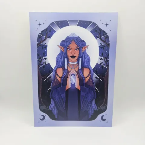 Nesstolgia Art Print 5x7: Goddess of the Moon cover image