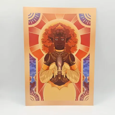 Nesstolgia Art Print 5x7: Goddess of the Sun cover image