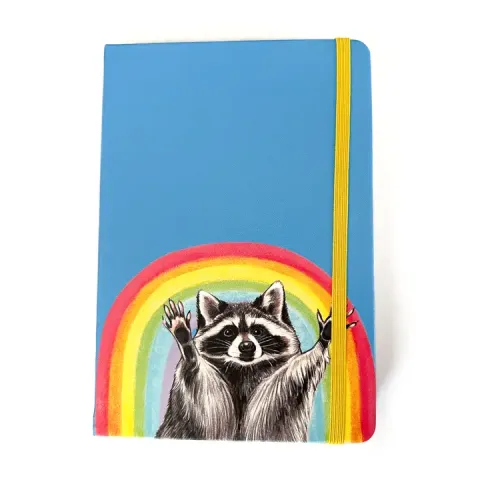 Allison Stoiser Journal: Rainbow Raccoon cover image