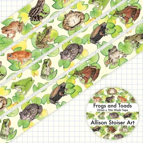 Allison Stoiser Washi Tape: Frogs and Toads cover image