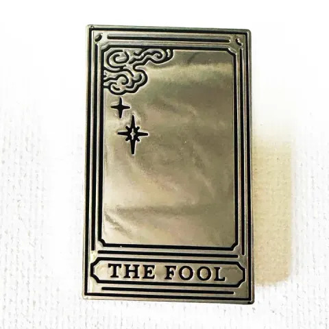 Strike Gently Enamel Pin: Tarot Card - The Fool cover image