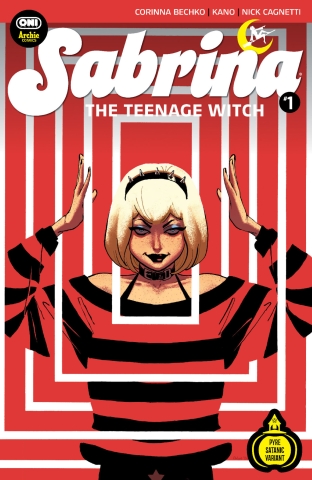 SABRINA THE TEENAGE WITCH #1 CVR W CHLOE BRAILSFORD PYRE SATANIC VARIANT cover image