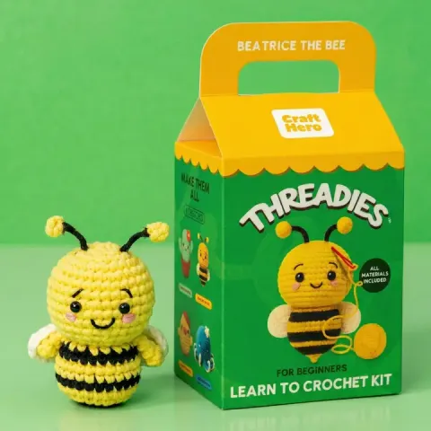 Crochet Kit for Beginners: Beatrice the Bee cover image