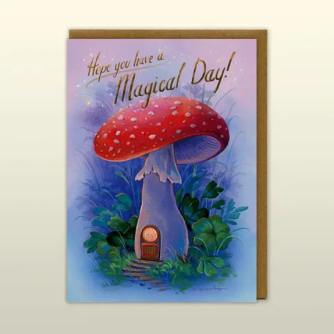 Nimasprout Greeting Card: Magical Day cover image