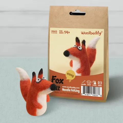 Woolbuddy Needle Felting Kit: Fox cover image