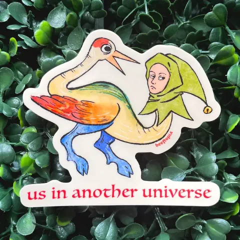 Beeftopia Sticker: Us in Another Universe cover image