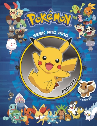 POKEMON SEEK & FIND HC PIKACHU cover image