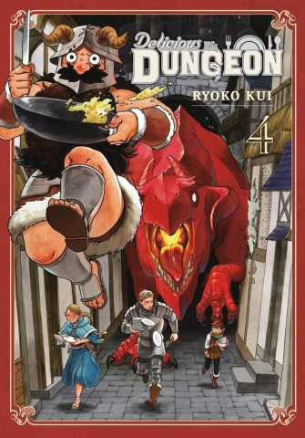 Delicious in Dungeon Vol. 4 cover image