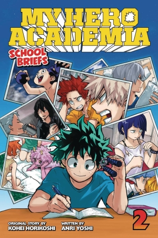 MY HERO ACADEMIA SCHOOL BRIEFS LIGHT NOVEL SC VOL 02 cover image