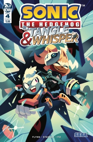 SONIC THE HEDGEHOG TANGLE & WHISPER #4 CVR B FO (OF 4) cover image