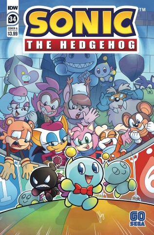 SONIC THE HEDGEHOG #34 CVR A BULMER cover image