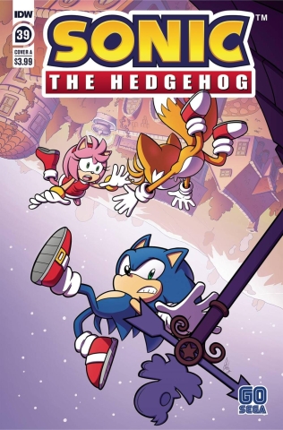 SONIC THE HEDGEHOG #39 CVR A ABBY BULMER cover image