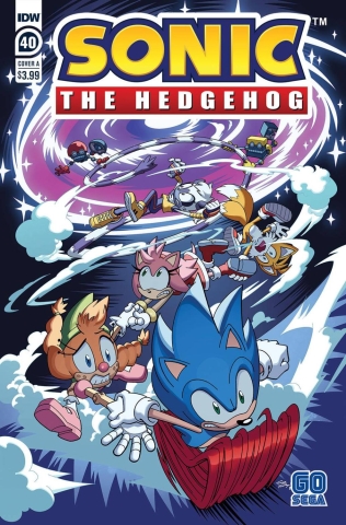 SONIC THE HEDGEHOG #40 CVR A TRACY YARDLEY cover image