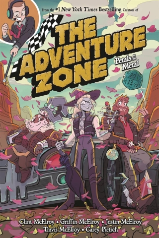 The Adventure Zone Book 3: Petals to the Metal (SC) cover image