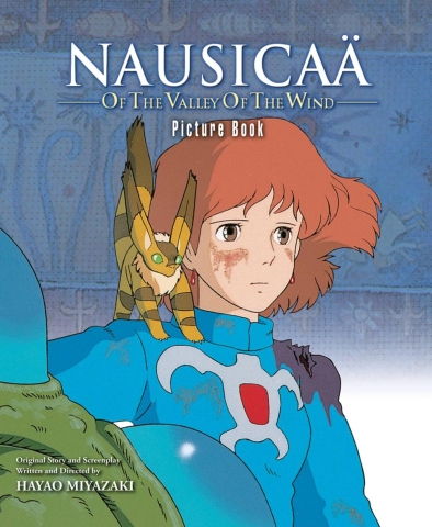 NAUSICAA OF VALLEY OF WIND PICTURE BOOK HC cover image