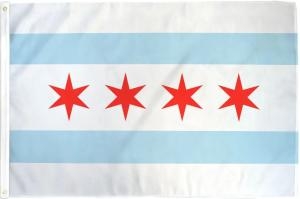 Flags For Good: Chicago Flag (2'x3') cover image