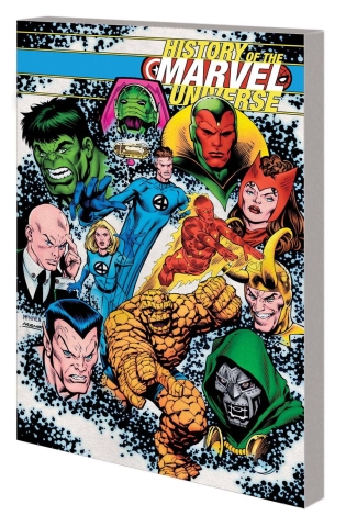 History of the Marvel Universe cover image