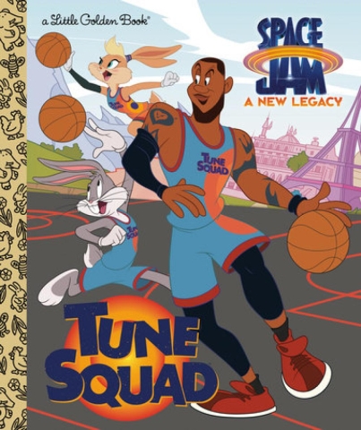Space Jam: A New Legacy: Tune Squad Little Golden Book  cover image