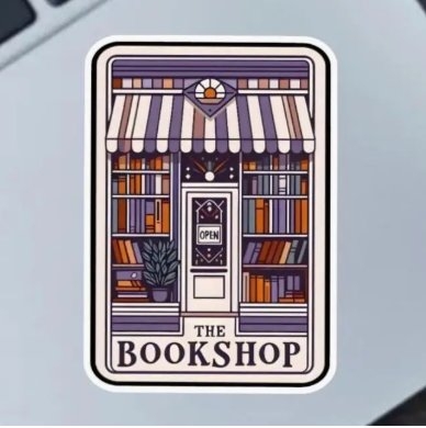 Fable and Flame Co. Sticker: Tarot Card — Bookshop cover image