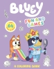 Bluey: Fun and Games: A Coloring Book cover image
