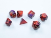 Chessex Mini-Polyhedral 7-Die Set: Gemini - Purple-Red/Gold cover image