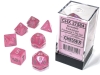 Chessex Borealis Pink/silver Luminary Polyhedral 7-Die Set cover image