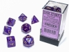Chessex Borealis Royal Purple/gold Luminary Polyhedral 7-Die Set cover image