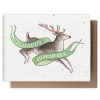 Small Victories - Reindeer Happy Holidays Plantable Herb Seed Card cover image