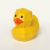 PaperCraft Rubber Duck 3D Origami Model cover image