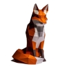 PaperCraft Fox 3D Origami Model cover image